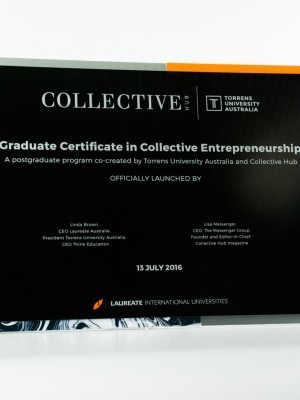 Torrens University Commemorative Plaque