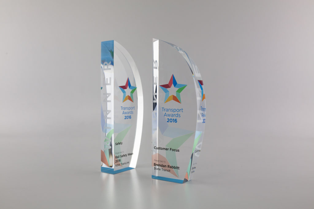 Acrylic & Glass Awards Design Awards Sydney Melbourne