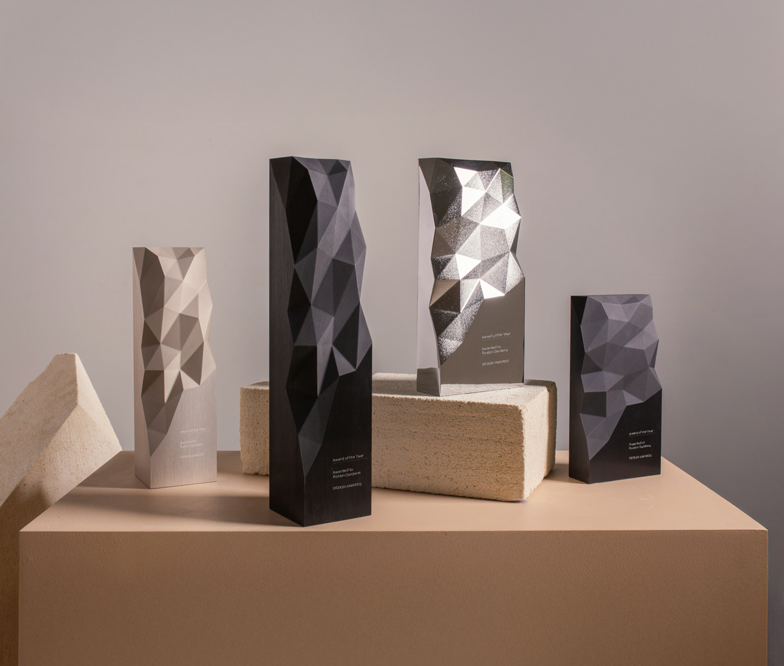 Quartz Collection Design Awards | Premium trophies and custom awards