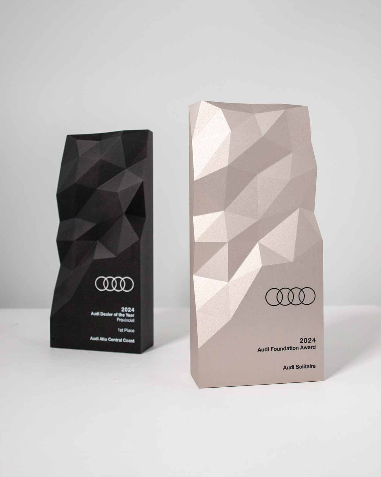Audi Dealer of the Year Custom Quartz Trophies