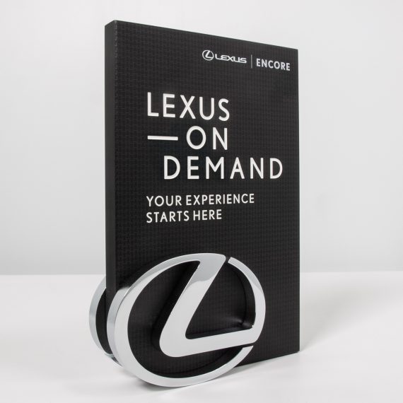 Bespoke Trophy Lexus On Demand Statuette