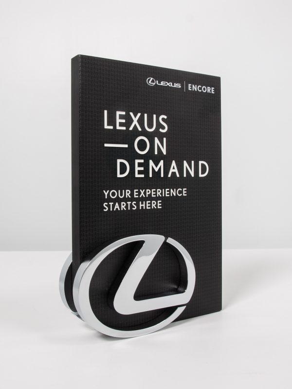 Bespoke Trophy Lexus On Demand Statuette