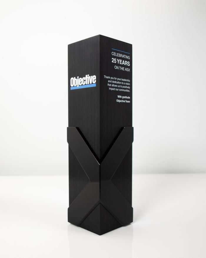 Design Awards | Custom Objective ASX Metal Trophy